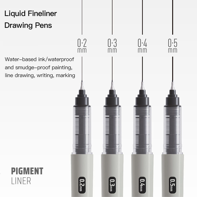 Correction Pen Fine - LANGUO 0.2/0.3/0.4/0.5 mm Micro Marker Pen