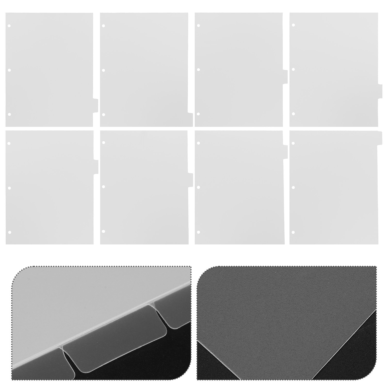 Tab Divider A4 - 8 Sheets Premium PP Index Dividers