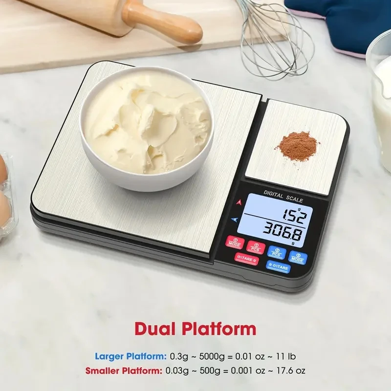 1pc Digital Kitchen Scale for  - огляд і ціна Tape Dispenser Weighted