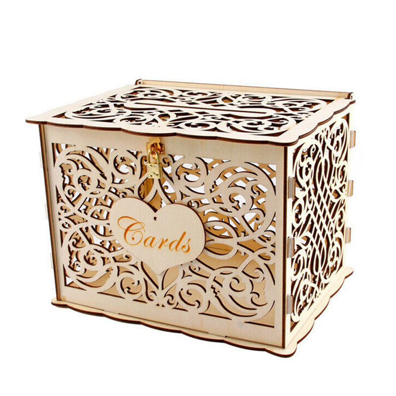 30X24X21cm DIY Wedding Gift Ca - огляд і ціна Card Index Box