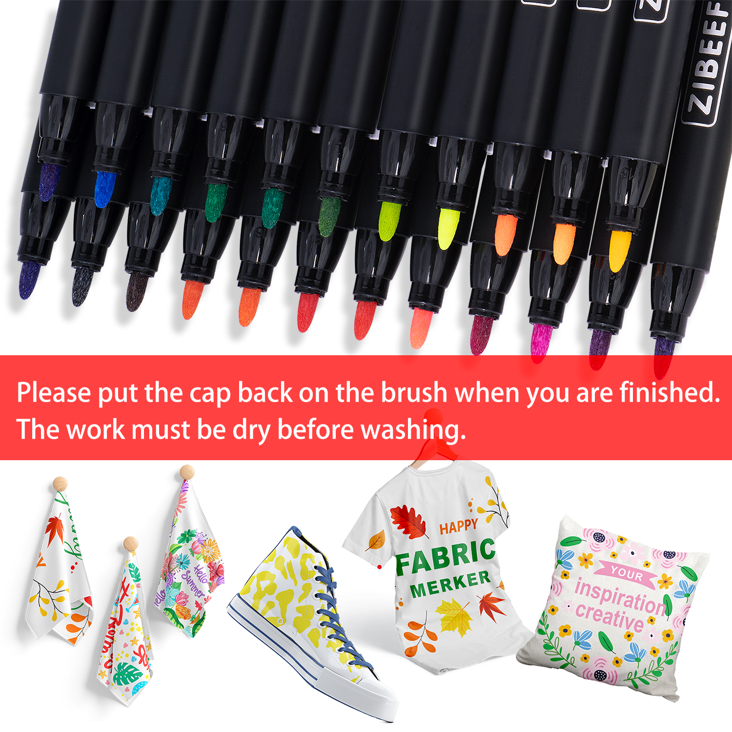 12/24 Color Fabric Markers-Fin - огляд і ціна Correction Pen Fine