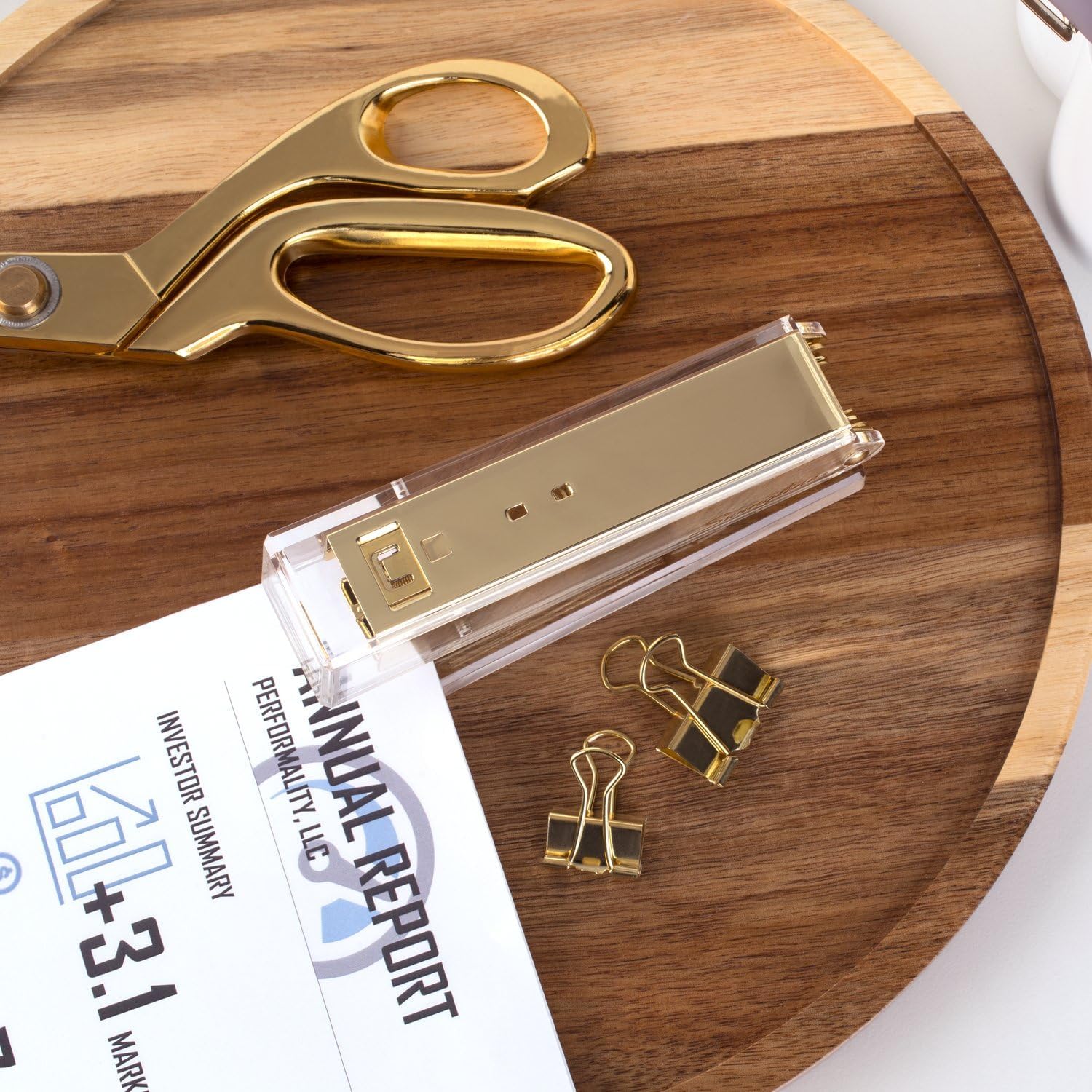 Swingline Compact Clear Acryli - огляд і ціна Stapler Half Strip