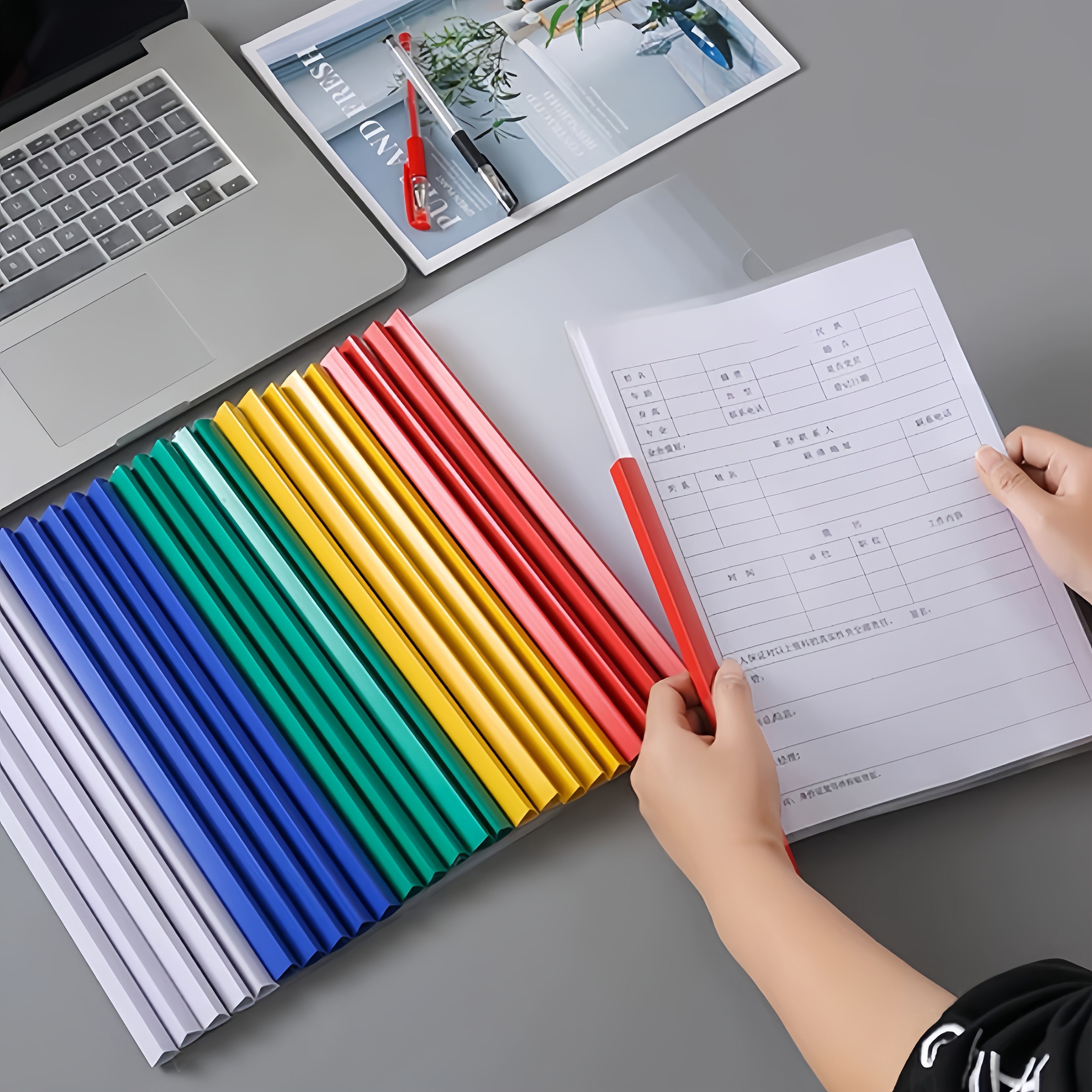 20pcs , Folders, Lever Clips,  - огляд і ціна Binder A4 Lever