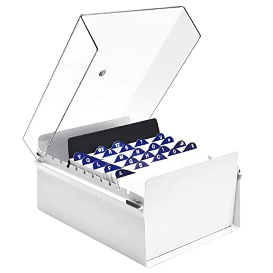 5 X 8 Card File Holder Organiz - огляд і ціна Index Card Holder