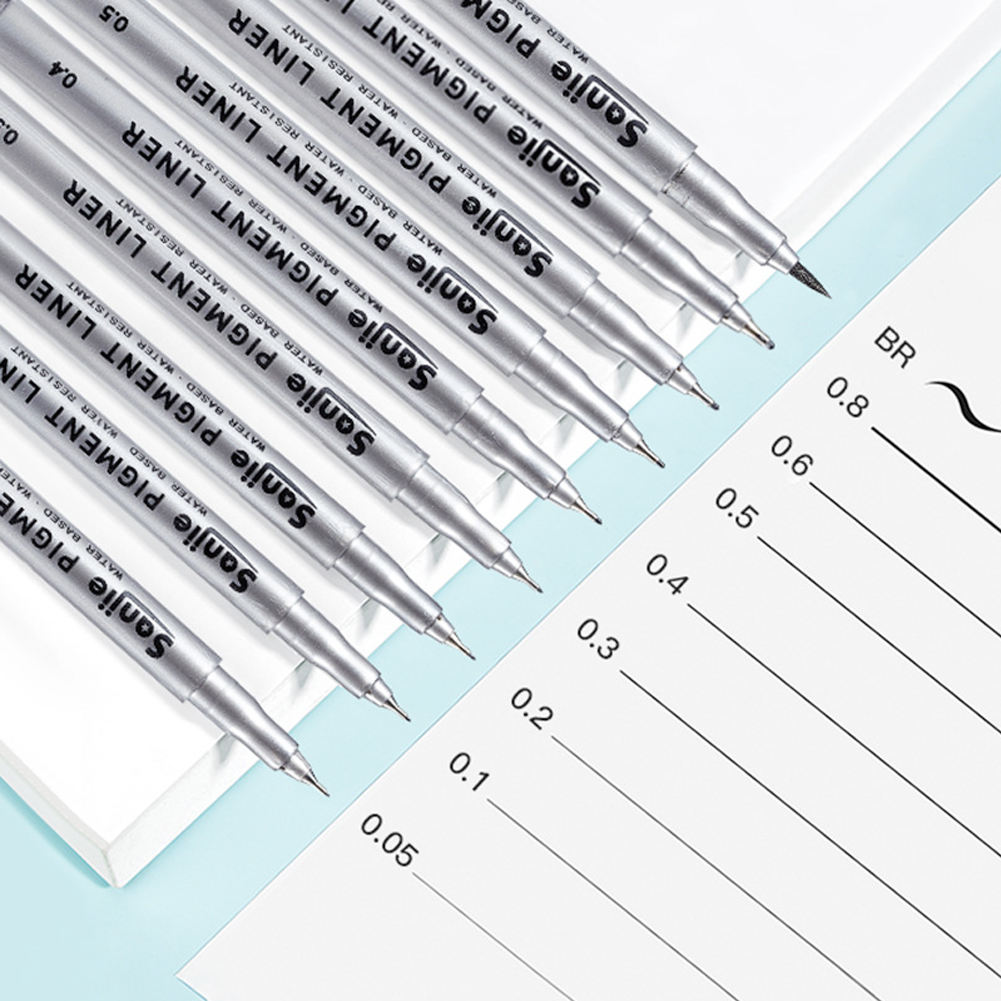 9-Piece Fine Line Waterproof I - огляд і ціна Correction Pen Fine