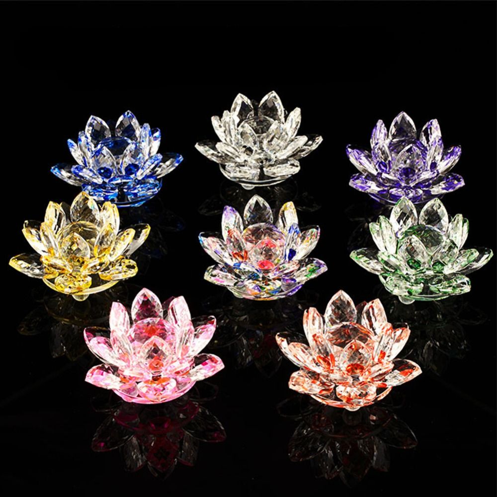 60-140mm Crystal Lotus Flower  - огляд і ціна Paper Weight Crystal