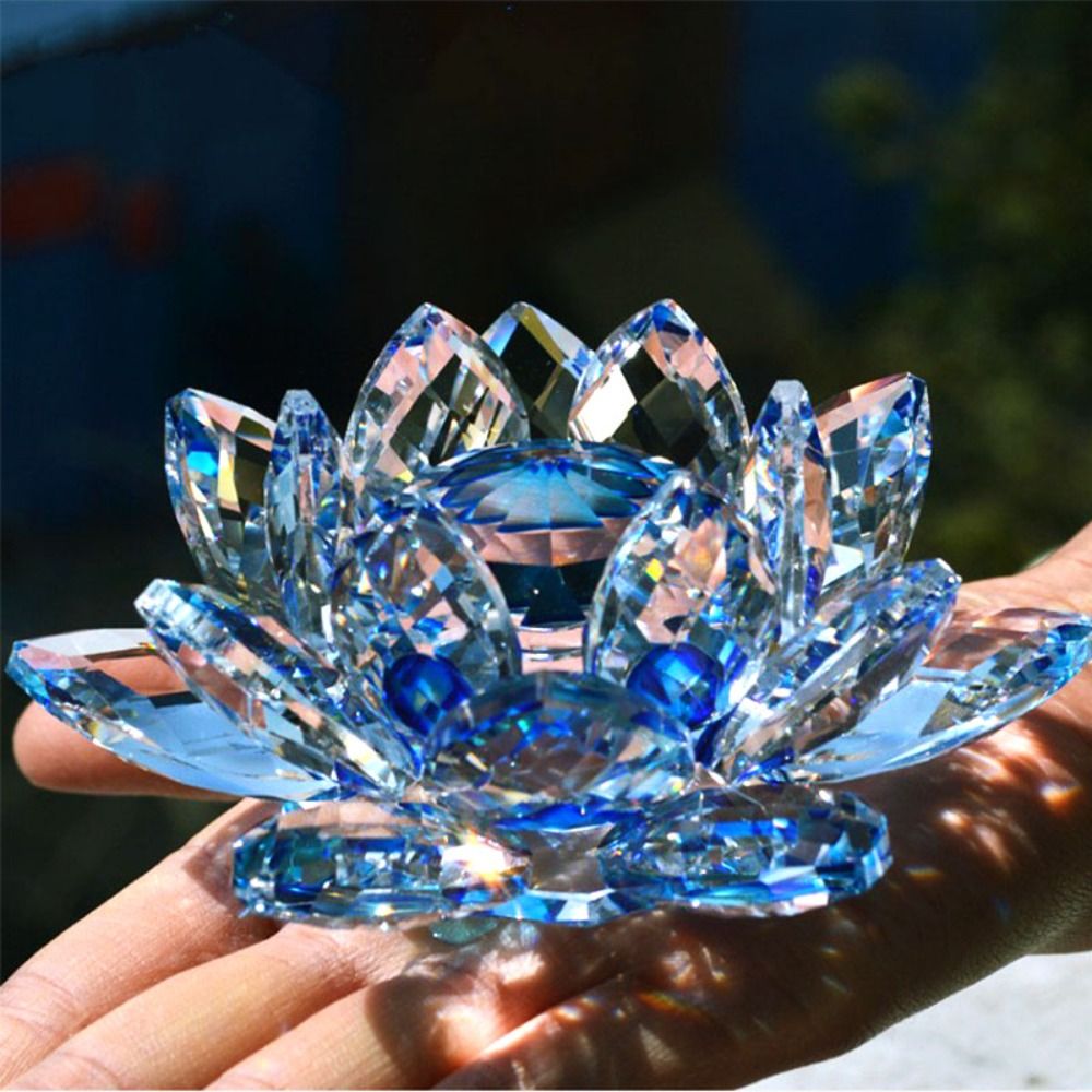 60-140mm Crystal Lotus Flower  - огляд і ціна Paper Weight Crystal