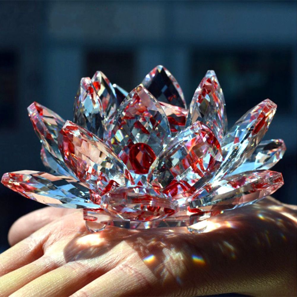 60-140mm Crystal Lotus Flower  - огляд і ціна Paper Weight Crystal