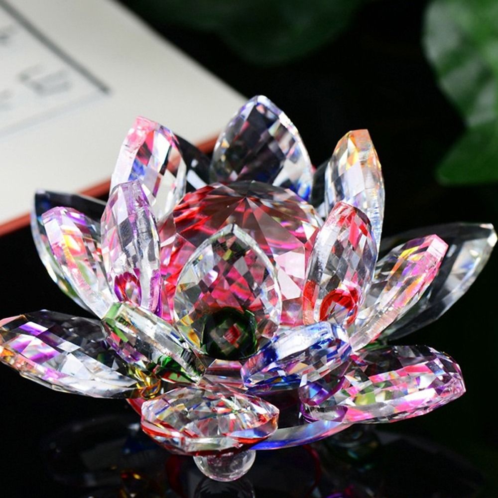 60-140mm Crystal Lotus Flower  - огляд і ціна Paper Weight Crystal