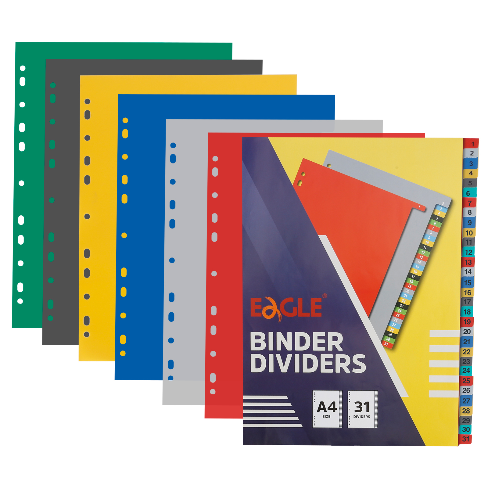 EAGLE A4 Binder Index Divider  - огляд і ціна Binder A4 Lever