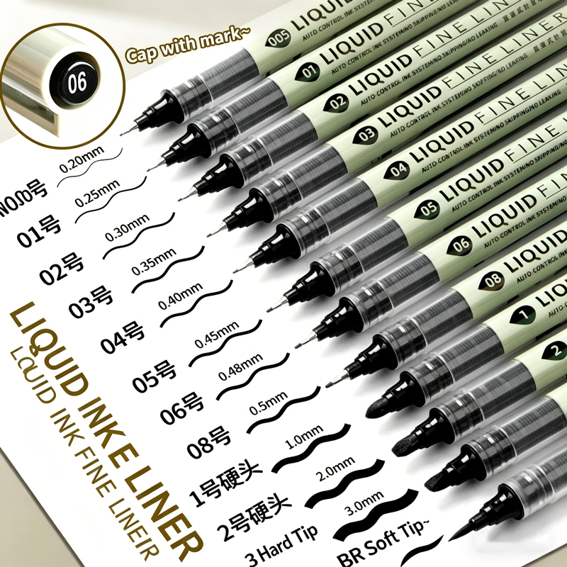 5/8/12 Tibs Black Pen Fine Lin - огляд і ціна Correction Pen Fine