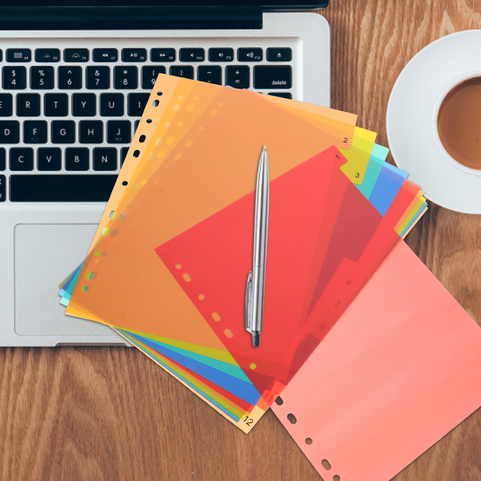 Binder Dividers A4 Colored Pla - огляд і ціна Tab Divider A4