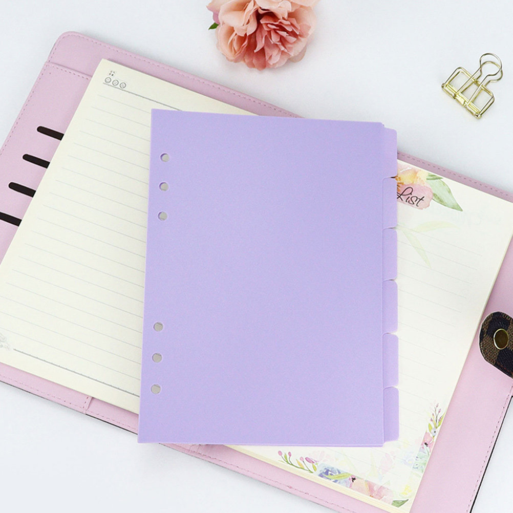 6pcs Notebook Refill Dividers  - огляд і ціна Tab Divider A4