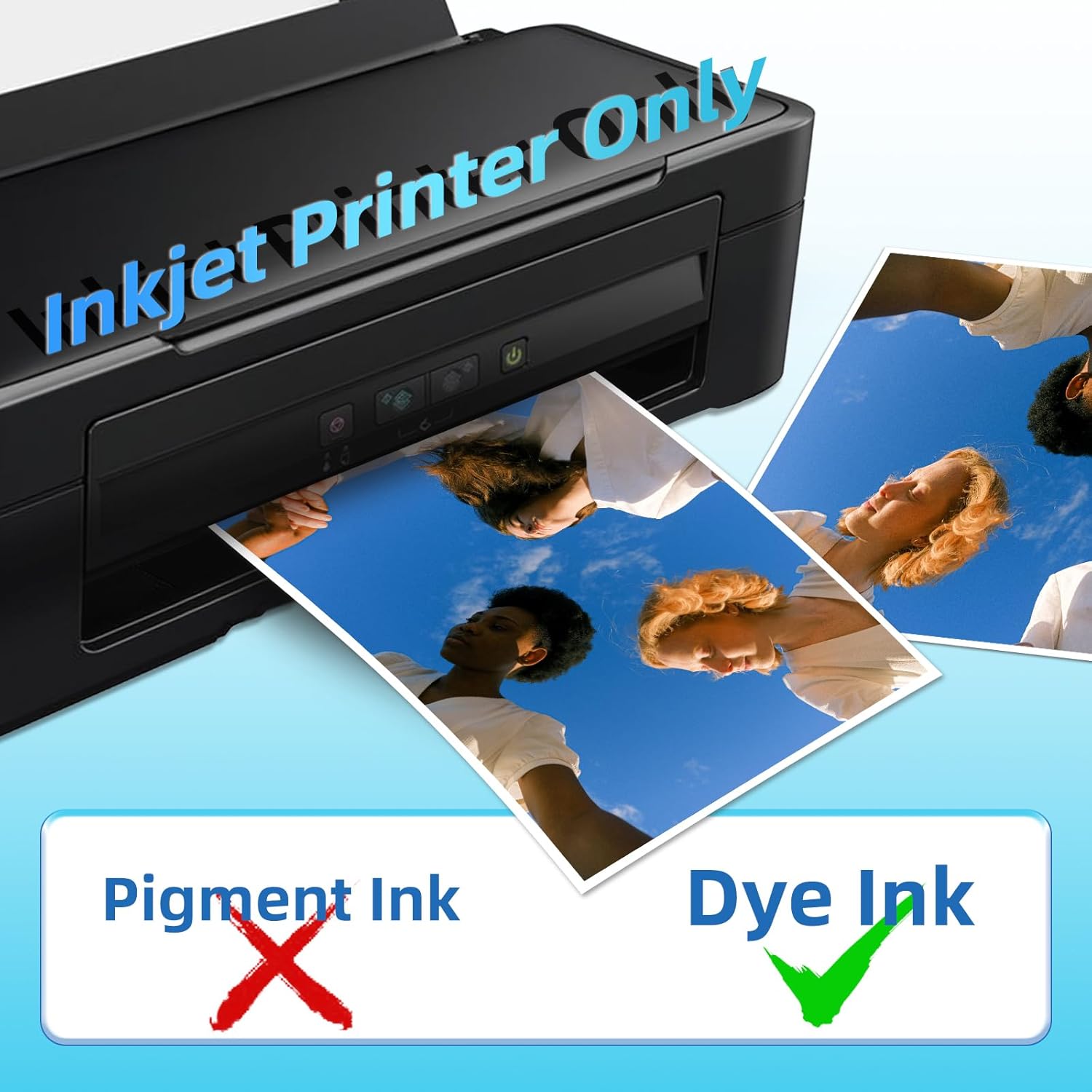 Waterproof Glossy Photo Paper  - огляд і ціна Ink Blotter Paper