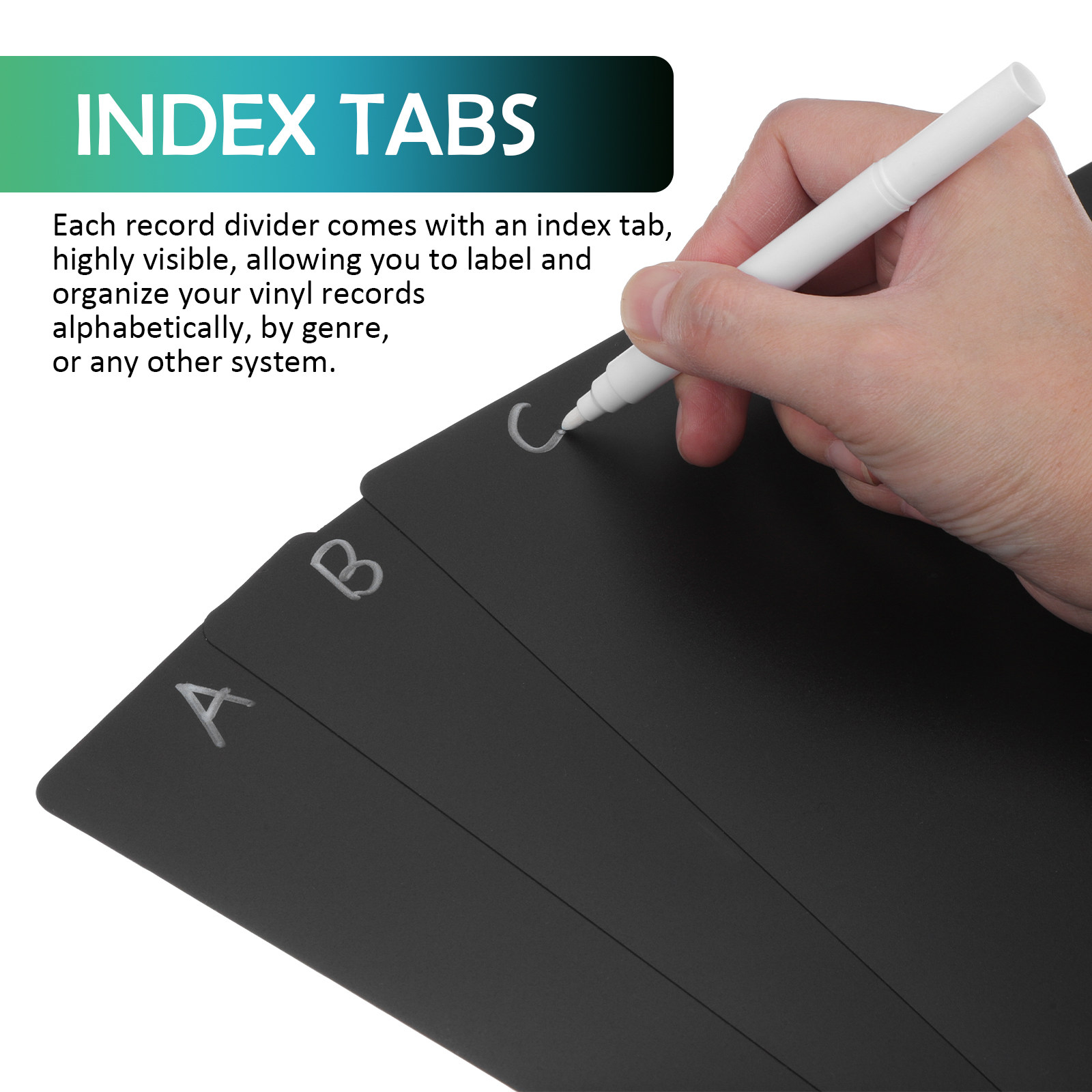 20Pcs Index Card Dividers Alph - огляд і ціна Card Index Box
