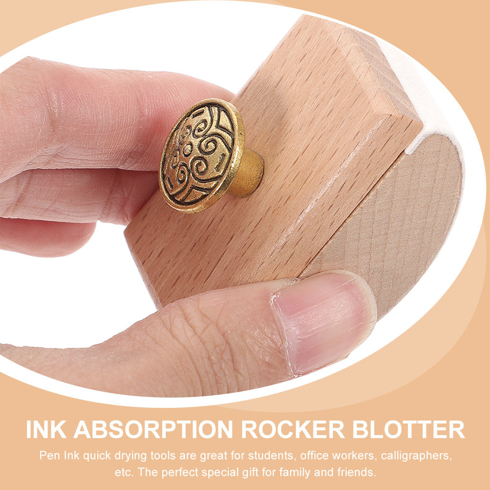 2Pcs Wooden Rocker Ink Blotter - огляд і ціна Ink Blotter Paper