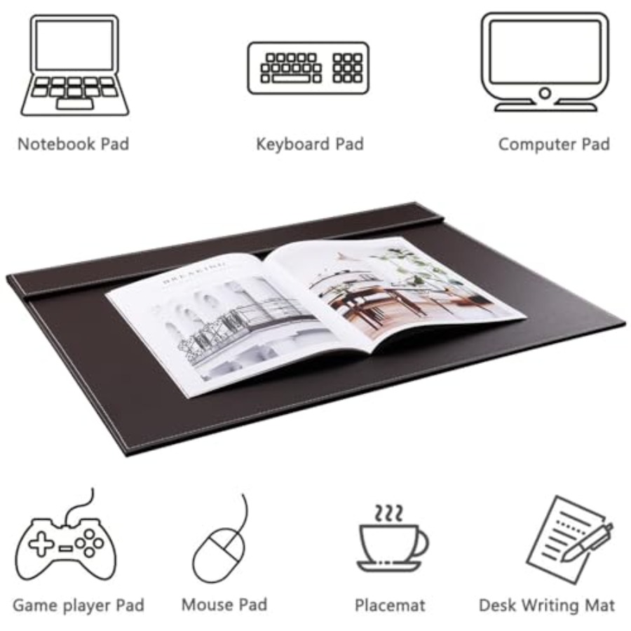 Ultra-Smooth PU Leather Desk P - огляд і ціна Leather Desk Pad