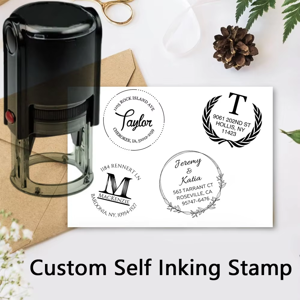Custom Stamp Personalized Self - огляд і ціна Rubber Date Stamp