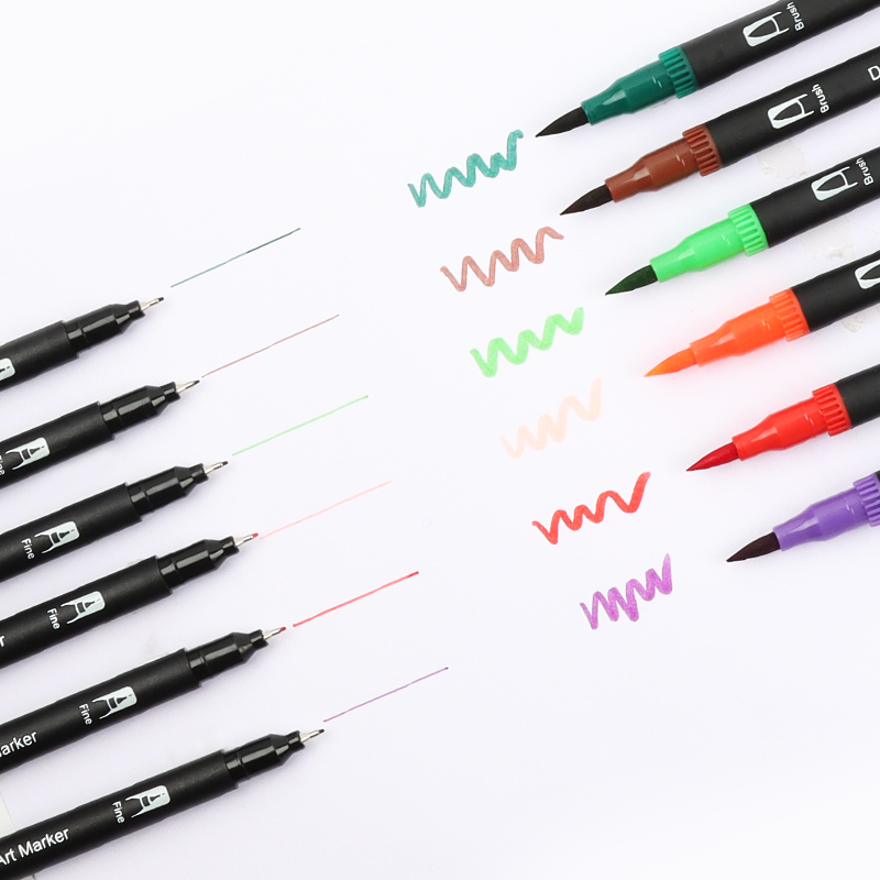12 Colors Artist Coloring Mark - огляд і ціна Correction Pen Fine