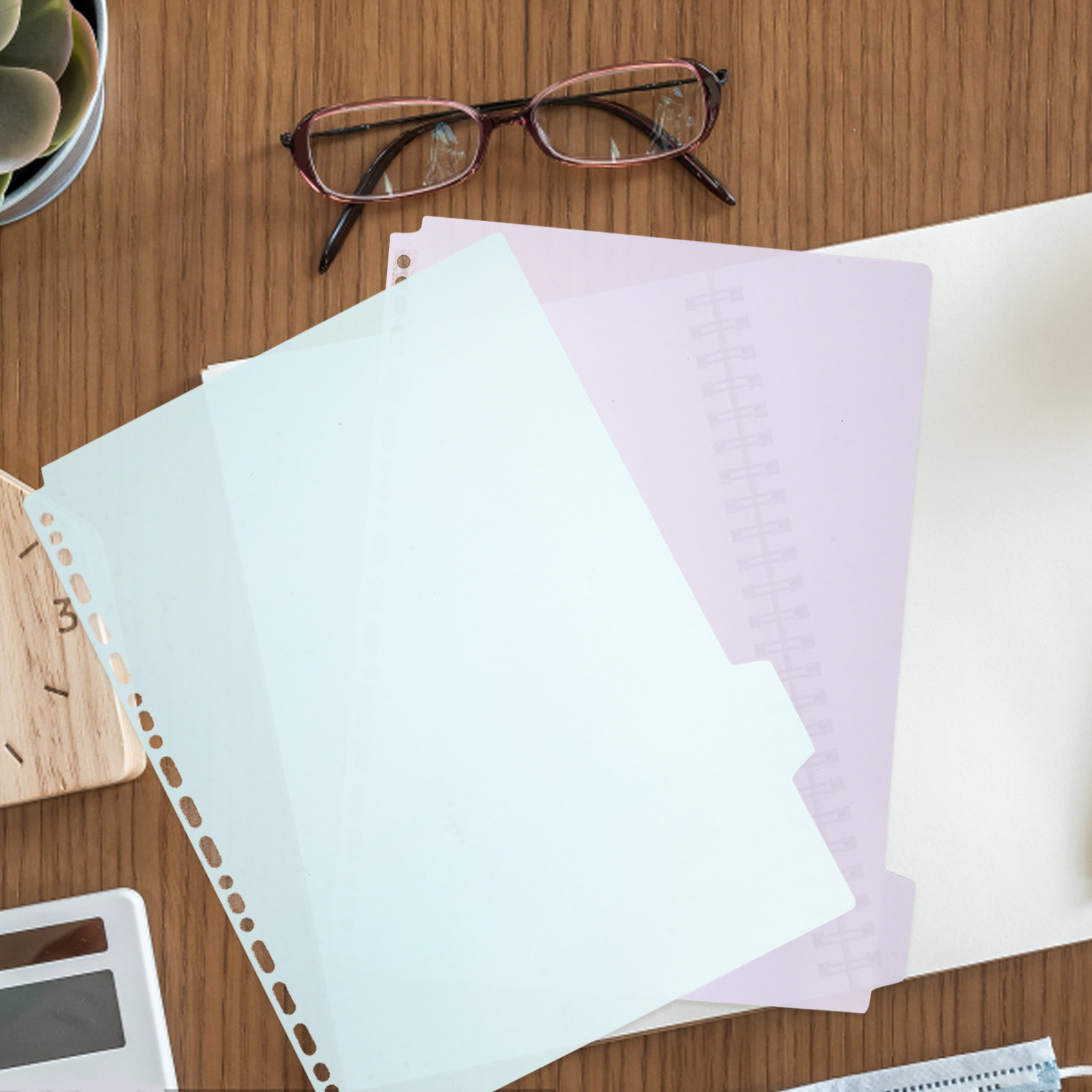 6Pcs Tabbed Binder Dividers A4 - огляд і ціна Tab Divider A4