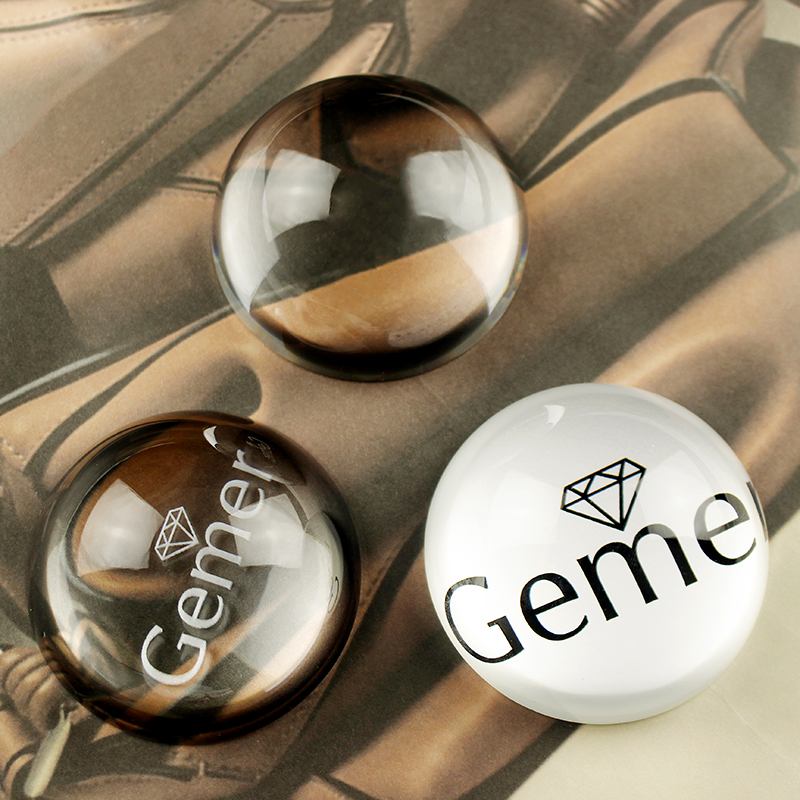 Custom Crystal Hemisphere Glas - огляд і ціна Paper Weight Crystal