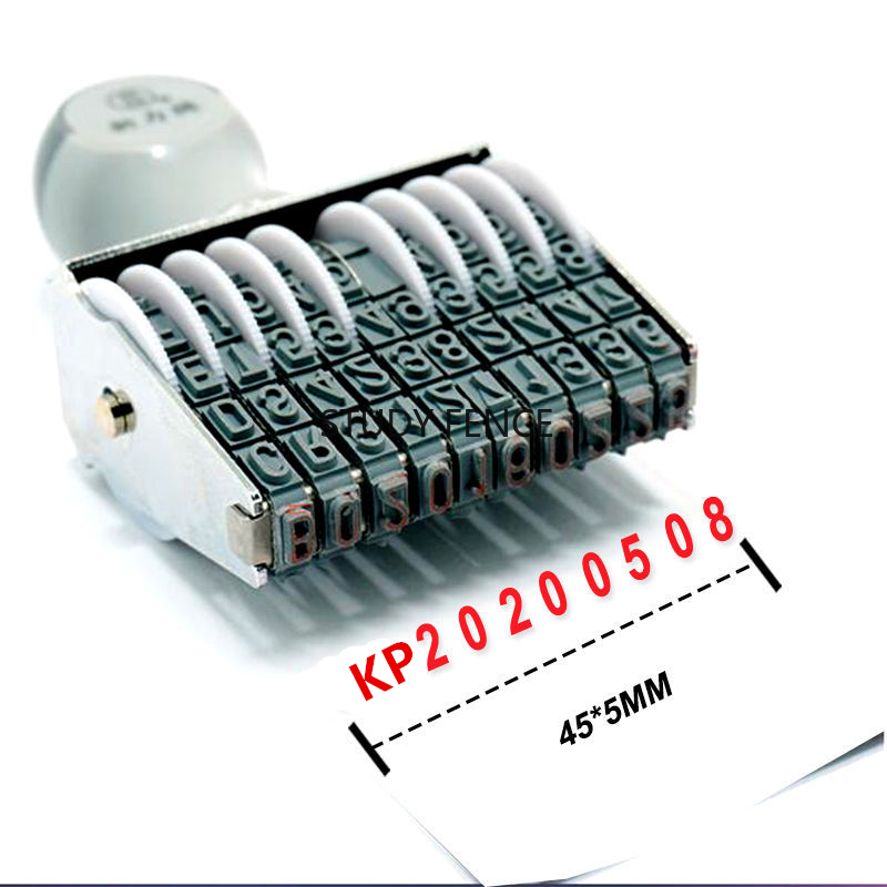 1pc Letter and Number Date Sta - огляд і ціна Rubber Date Stamp