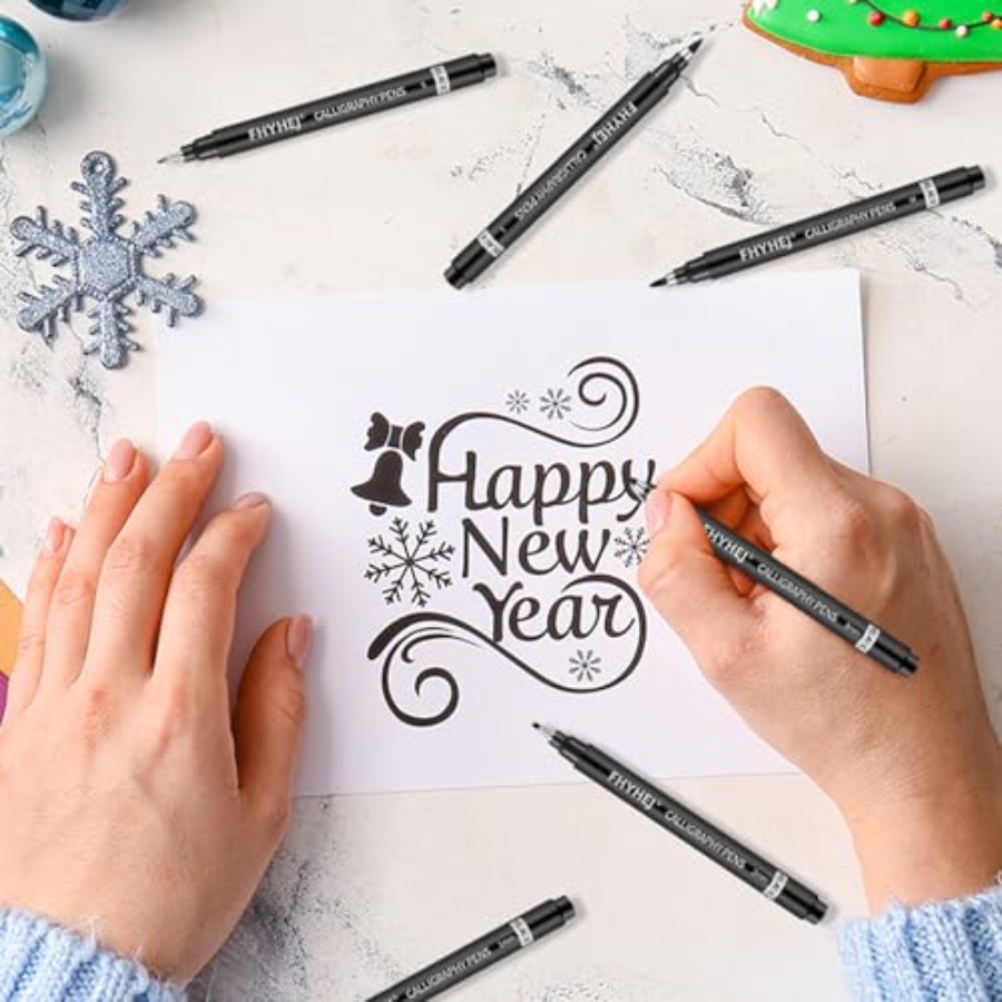Calligraphy Pen, 6 Size Callig - огляд і ціна Archive Box Set