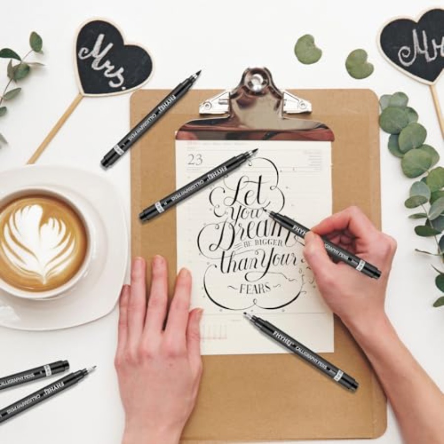 Calligraphy Pen, 6 Size Callig - огляд і ціна Archive Box Set