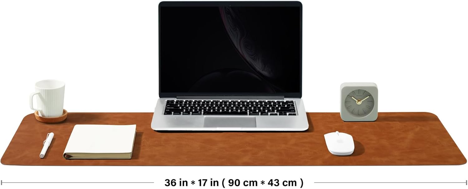 Distressed Leather Desk Mat -  - огляд і ціна Leather Desk Pad
