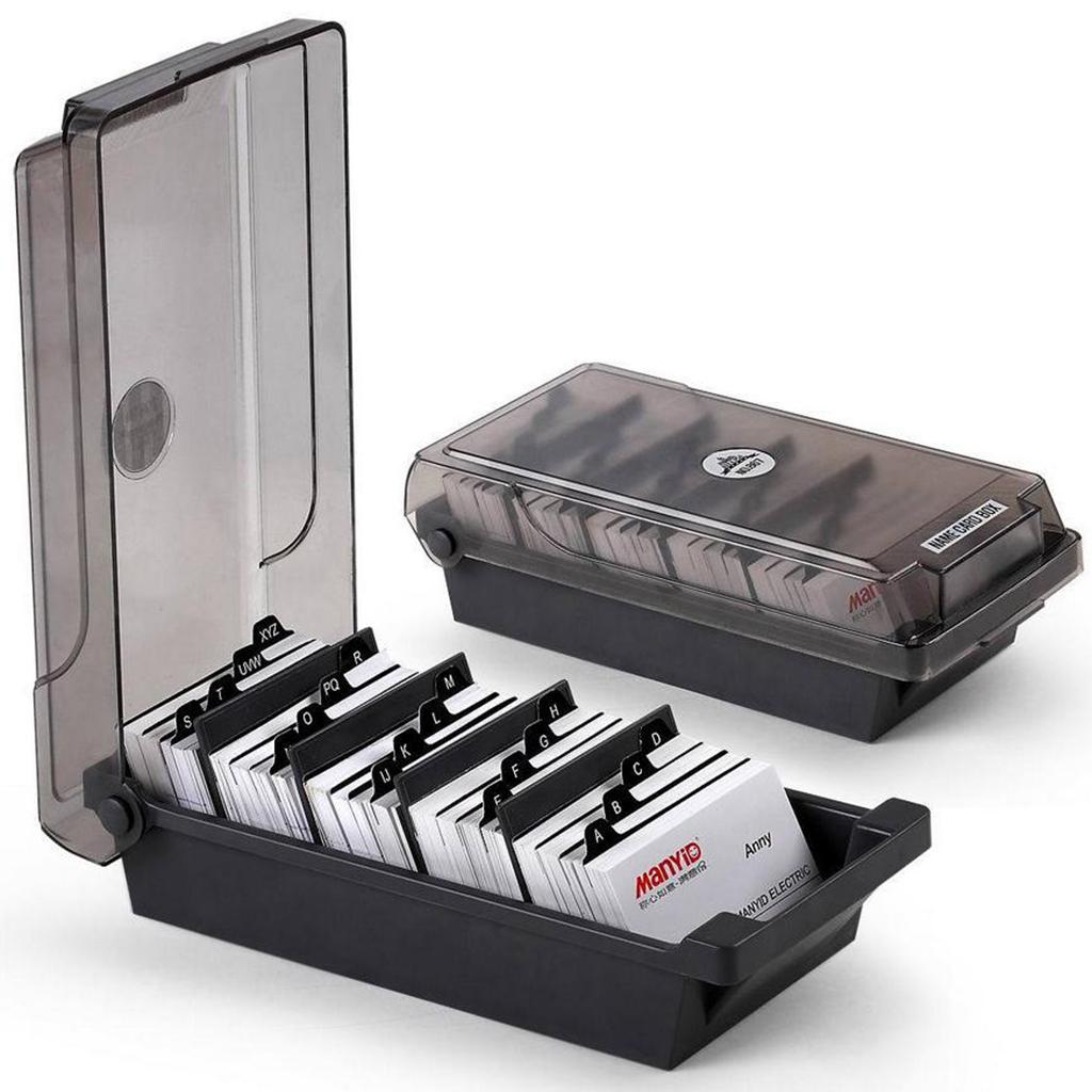 Large Plastic Index Card Stora - огляд і ціна Card Index Box