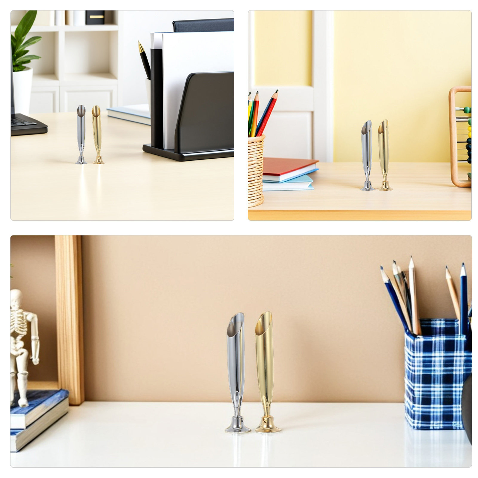 3Pcs Metal Single Pen Stand Ho - огляд і ціна Pen Rest Single