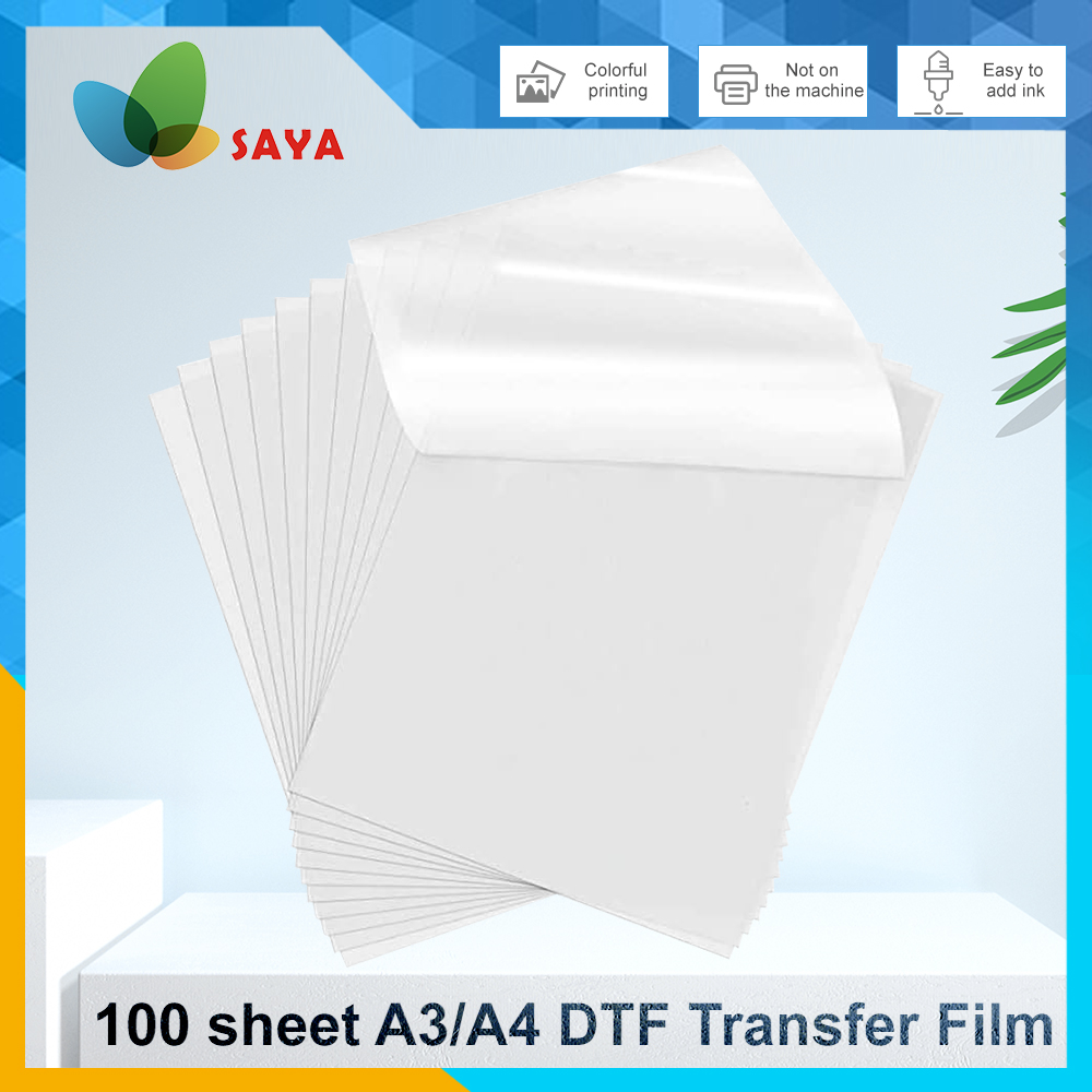 50/100 pcs DTF Film A3/A4 Doub - огляд і ціна Ink Blotter Paper