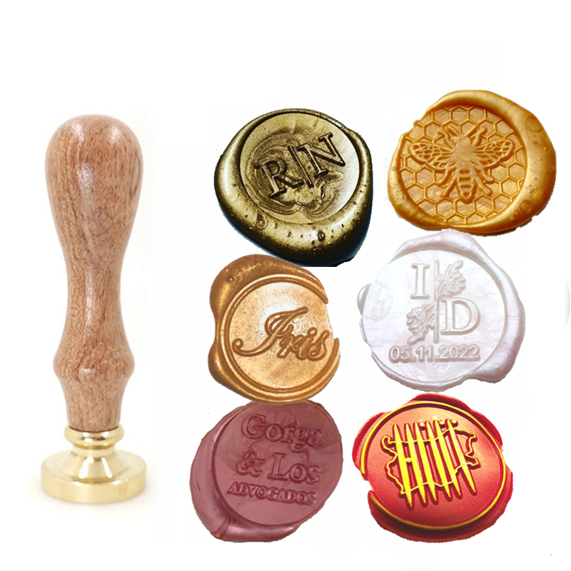Custom brass wax seal Stamp wi - огляд і ціна Wax Seal Stamp Set