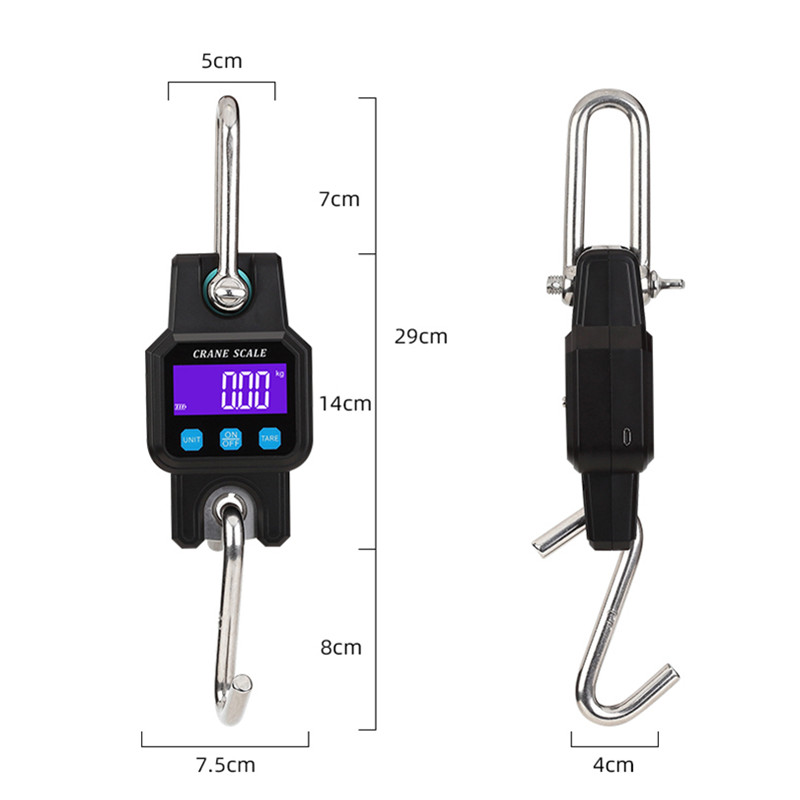 300kg/50g Bluetooth Crane Scal - огляд і ціна Tape Dispenser Weighted