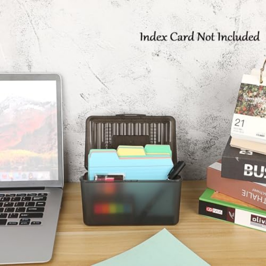 1 Pack 4 x 6 inch Index Card B - огляд і ціна Card Index Box