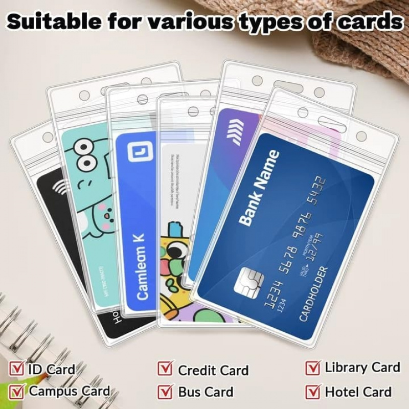 50 PCS Plastic Badge Holder, V - огляд і ціна Index Card Holder