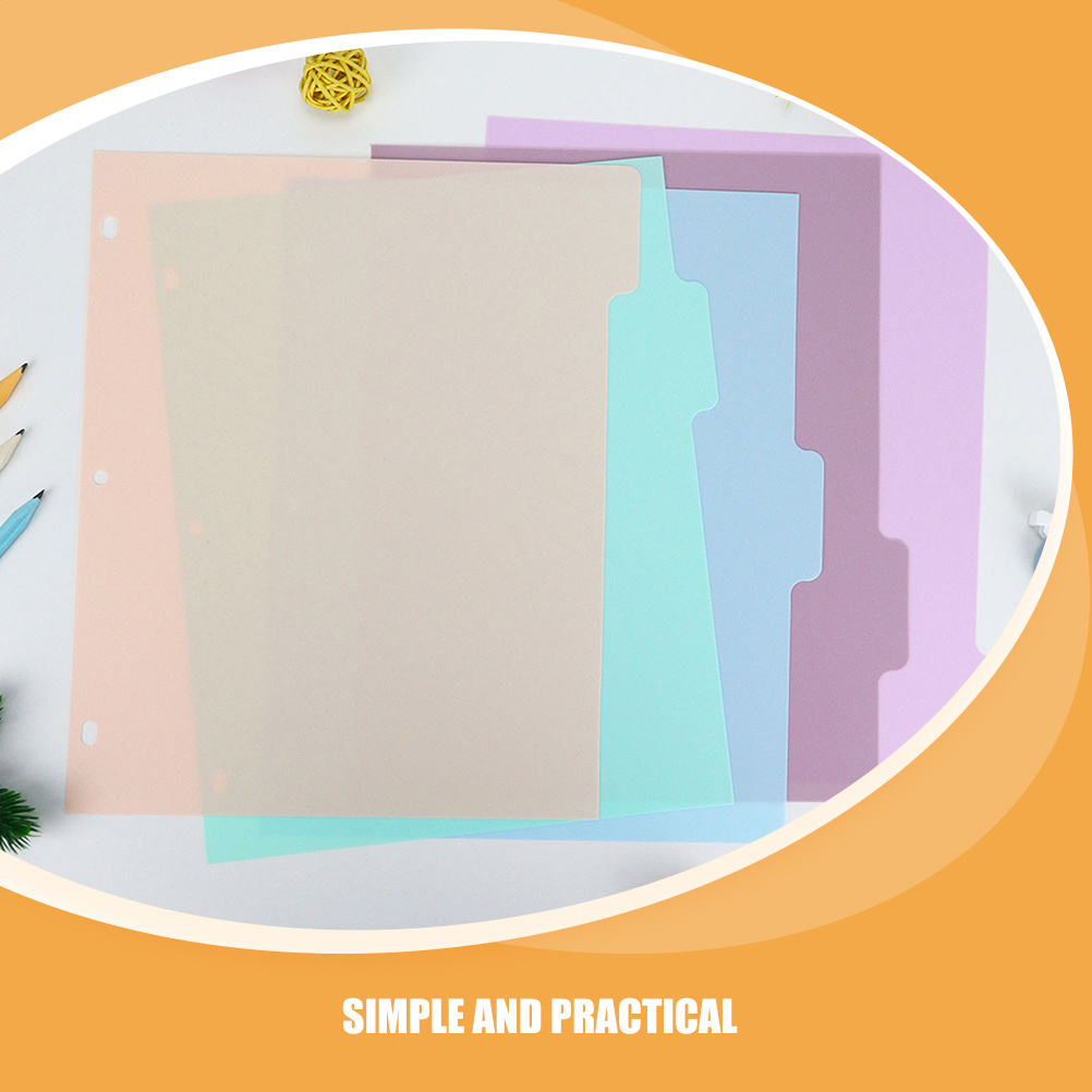 1Set Binder Dividers A4 Size F - огляд і ціна Tab Divider A4