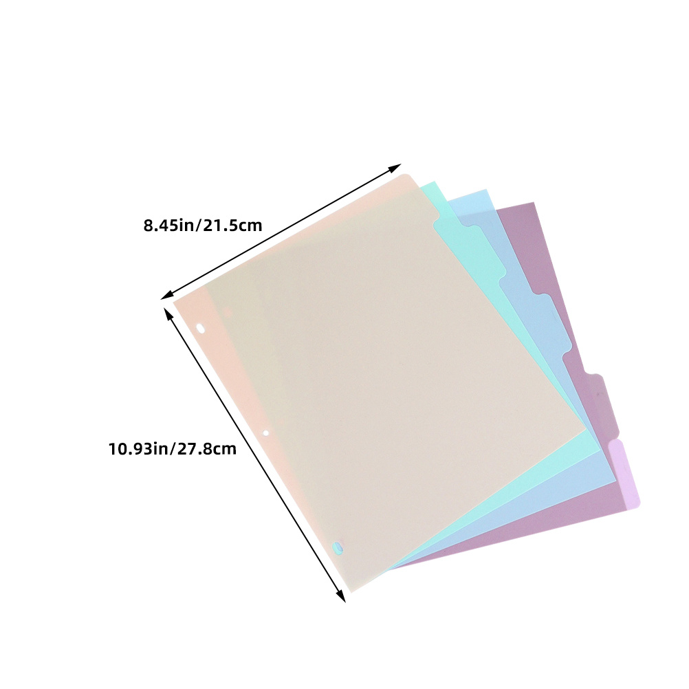 1Set Binder Dividers A4 Size F - огляд і ціна Tab Divider A4